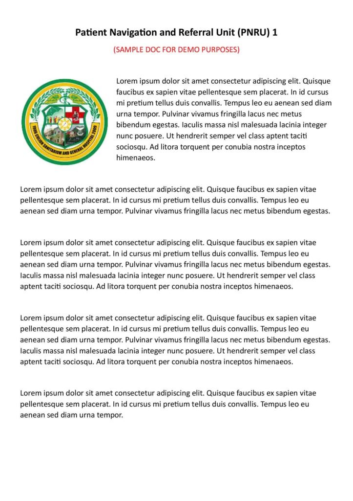 Pnru 1 sample doc image