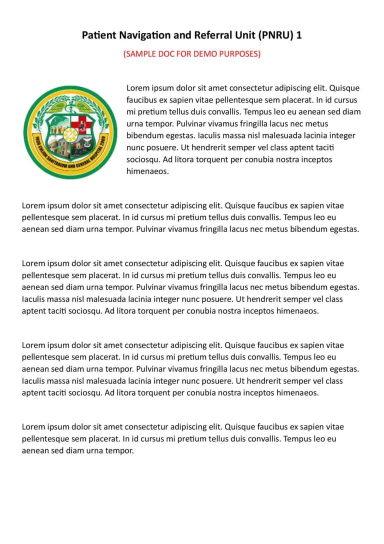 Pnru 1 sample doc image